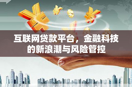 博罗互联网贷款平台，金融科技的新浪潮与风险管控